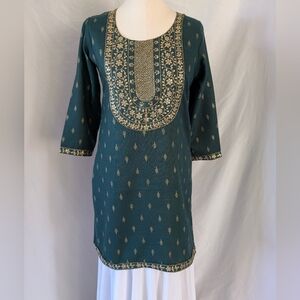 Green Kurta | Kurti | Tunic |Boho